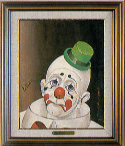 Sad Face Clown