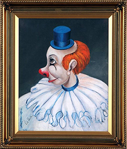 Blue Hat Clown